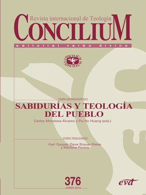 cover image of Sabidurías y teología del pueblo